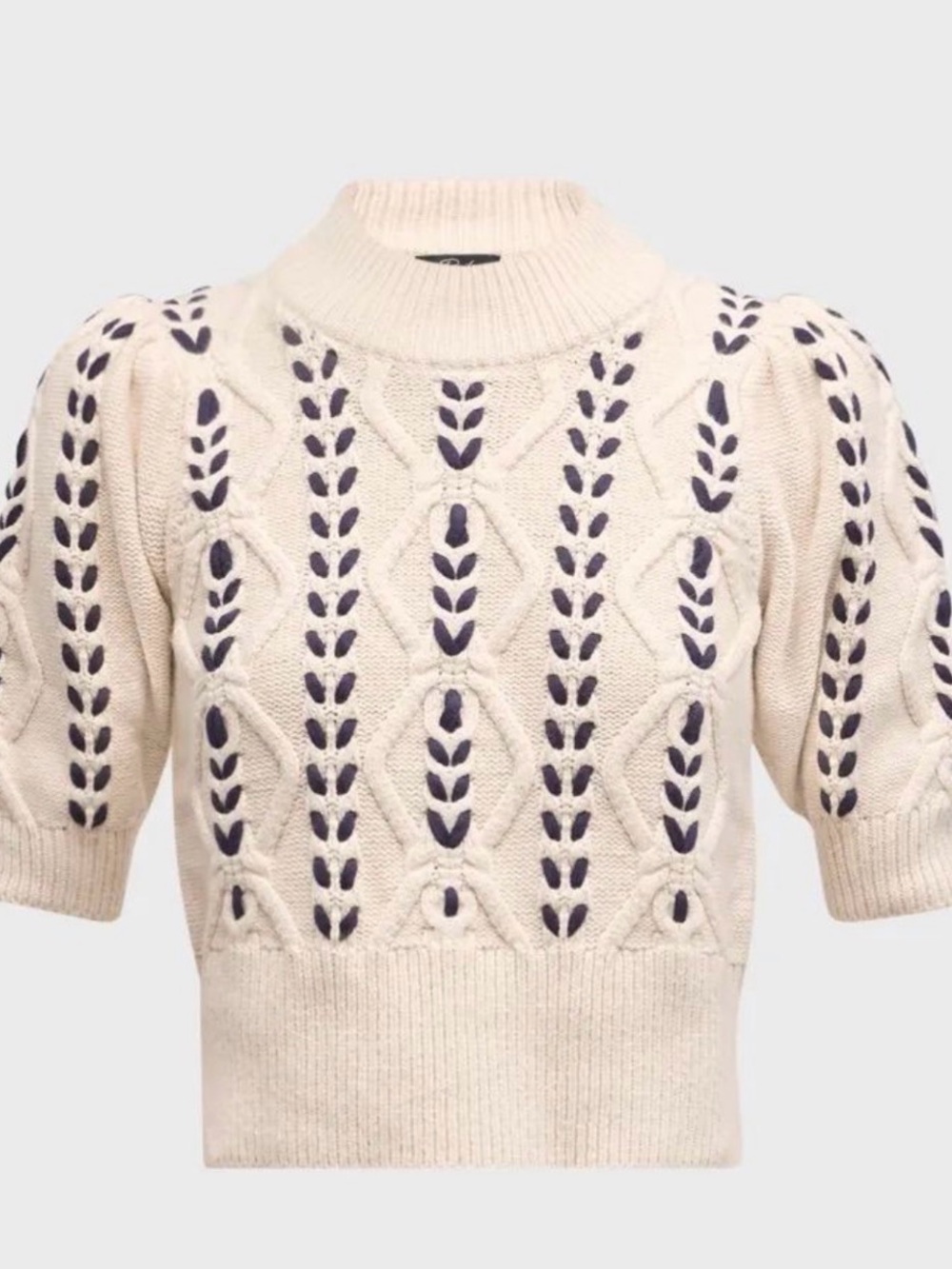 Rails Cream Knit Sweater